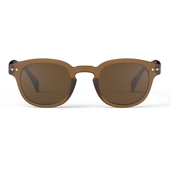Magritte brown pipe sunglasses